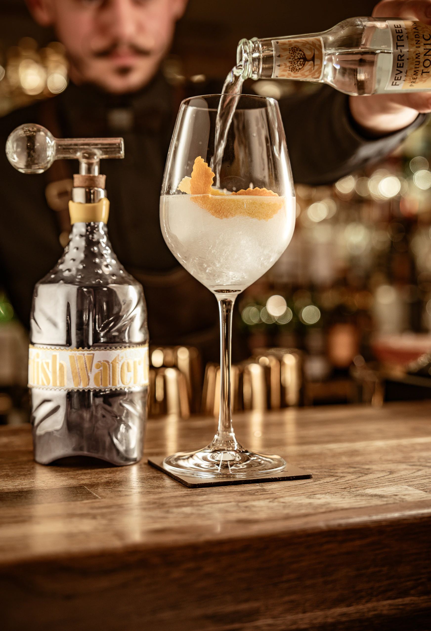 British Water Gin Citrus mit Tonic